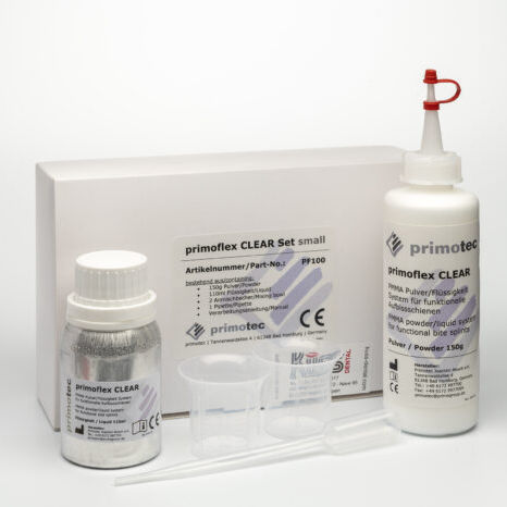 热塑性塑料牙科材料 - PRIMOFLEX CLEAR - Kuss Dental S.L. - 树脂材质 / 牙齿修复 / 粉末