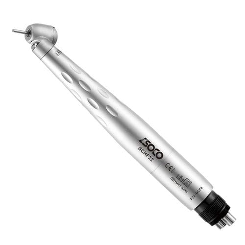 牙科涡轮机 - SCHF22 - SOCO Precision Instrument Co., Ltd. - 空气 / 45° / 有按钮