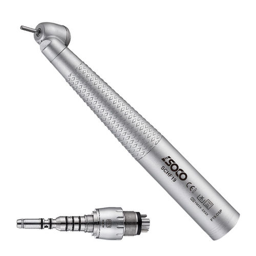 牙科弯手转 - SCHF19 - SOCO Precision Instrument Co., Ltd. - 空气 / 45° / 带LED照明