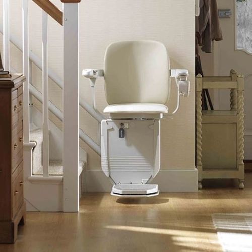 直型楼梯楼梯升降机 - Siena - Stannah Stairlifts - 用于旋转楼梯 / 人用 / 扶手椅式