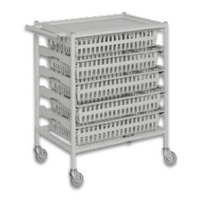 医用推车 - 1064817 - ScanModul® - 通用 / 运输 / 搁板