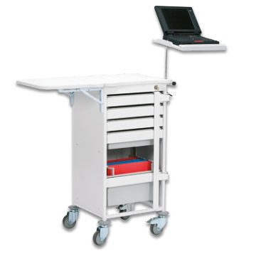 医用推车 - CMD-5DR-1399006 - ScanModul® - 药品 / 运输 / 搁板