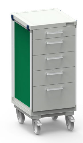 医院用手推车 - 40721530 - ScanModul® - 5 屉式