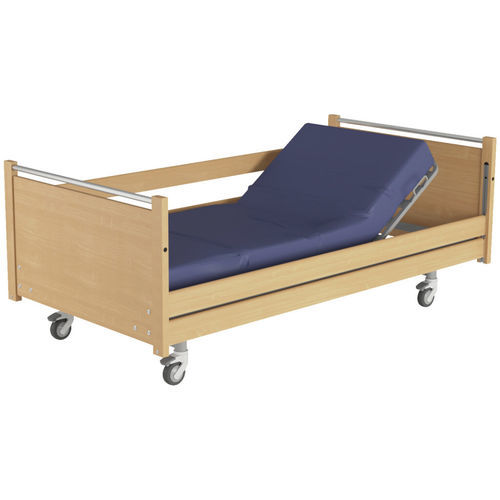 医院病床 - LEO “L” - Reha-Bed - 手动 / 高度可调节 / 带滑轮