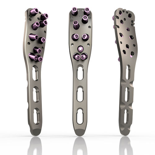 肱骨加压接骨板 - 27 series - South America Implants - 近端 / 锁定 / 金属