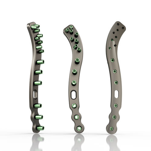 锁骨加压接骨板 - 29 series - South America Implants - 远侧 / 锁定 / 金属