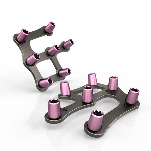 前脚掌加压接骨板 - 296 series - South America Implants - 锁定 / 金属