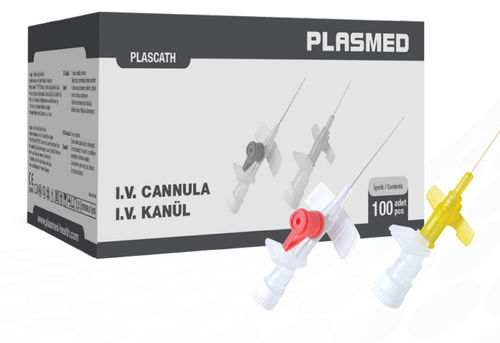 注射插管 - PLASCATH - Trimpeks Healthcare - 直线型 / 不锈钢