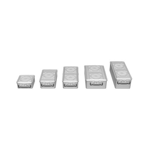 器械消毒盒 - Standard  - Aygun Surgical Instruments - 带过滤器 / 铝框架 / 带孔