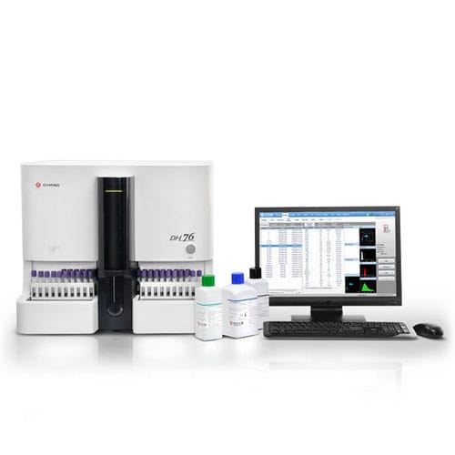 自动血细胞分析仪 - DH76 - Shenzhen Dymind Biotechnology Co., LTD - 台式 / 29 参数式 / 流式细胞术
