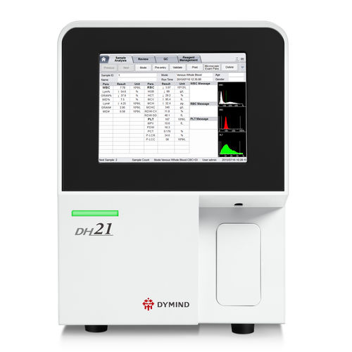医院血细胞分析仪 - DH21 - Shenzhen Dymind Biotechnology Co., LTD - 自动 / 台式 / 50 参数式