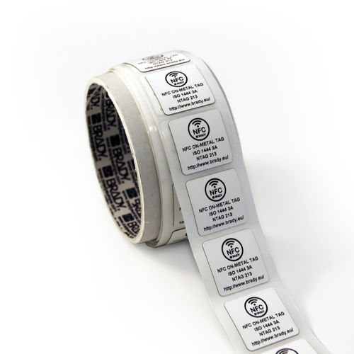 管标签卷 - THT-UHF-PET-64X6 - Brady EMEA - RFID