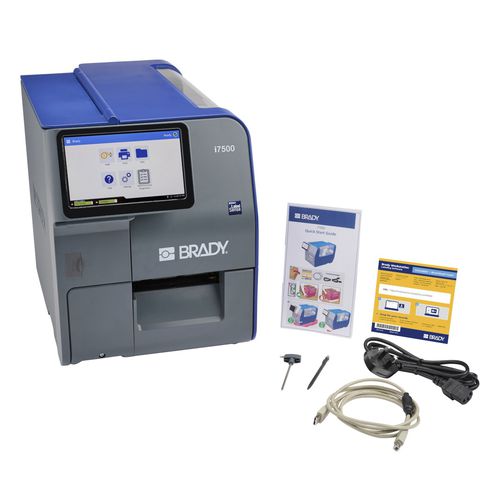 热转印标签打印机 - I7500-300-UK - Brady EMEA - 直热式 / 条形码标签 / 实验室