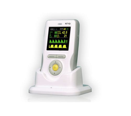 台式脉搏血氧仪 - NT1D Series - Solaris Medical Technology, Inc. - 紧凑型 / 手持式 / 居家护理