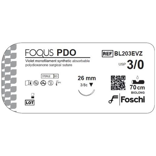 可吸收缝合线 - Foqus PDO  - Foschi - 综合外科手术 / 兽医外科