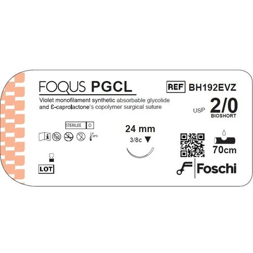 可吸收缝合线 - Foqus PGCL  - Foschi - 综合外科手术 / 兽医外科