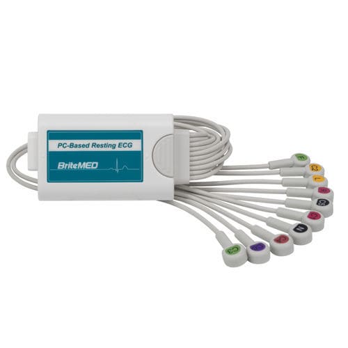 静息心电图仪 - ECG-D12-10 series - BriteMED Technology - 12通道 / 个人电脑 / USB