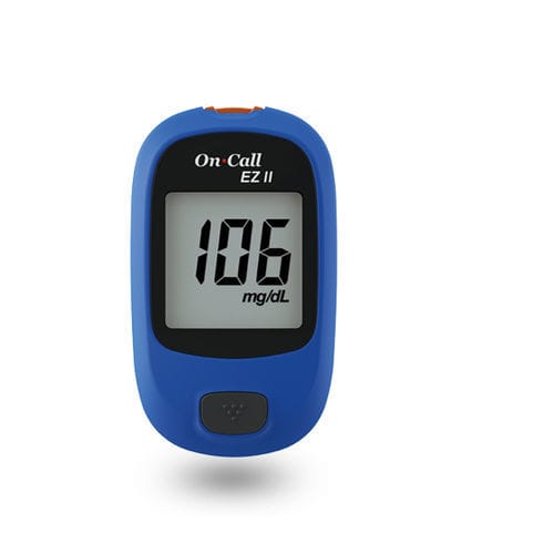 血细胞比容血糖仪 - On Call® EZ II - ACON DIABETES CARE - 带有采血笔