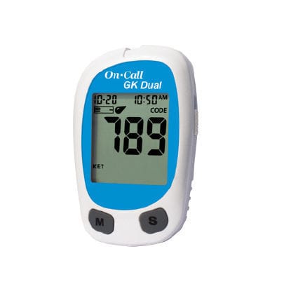 血细胞比容血糖仪 - On Call® GK Dual - ACON DIABETES CARE - 血酮 / 带有采血笔
