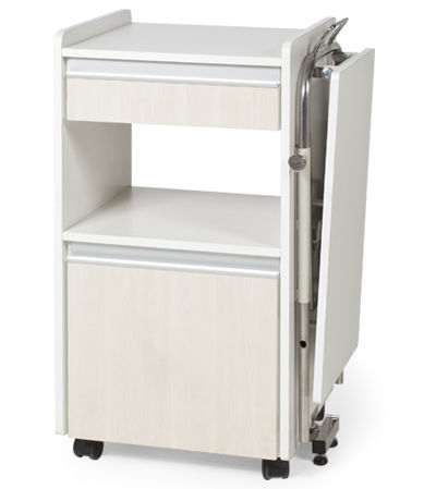 带滑轮床头柜 - IB 1230 - Ideal Bequem Móveis Hospitalares - 带集成床头柜