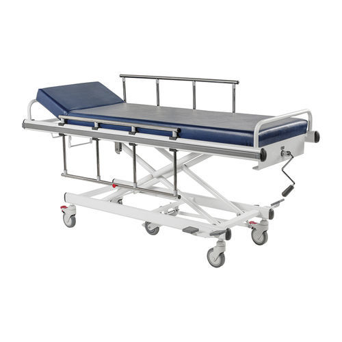 病人转移担架车 - VLT-310 - Vallitech Móveis Hospitalares - 手动 / 可调高度 / 2分区式