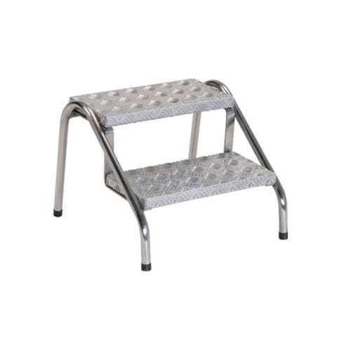 双层踏脚凳 - VLT-607-A - Vallitech Móveis Hospitalares - 不锈钢