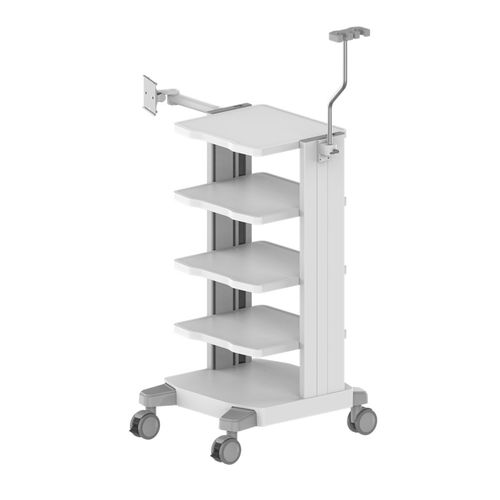 内窥镜手推车 - 1.2M-TR900-12-04  - Coriton Instrument Co., Ltd. - 医用 / 铝制 / 4 层
