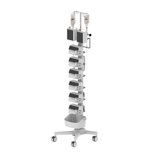 注射泵手推车 - RS008-08726	 - Coriton Instrument Co., Ltd. - 医用 / 带收纳盒