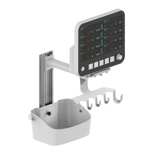 监测仪医用设备支架 - WM001E - Coriton Instrument Co., Ltd. - 回转 / 医用 / 壁挂