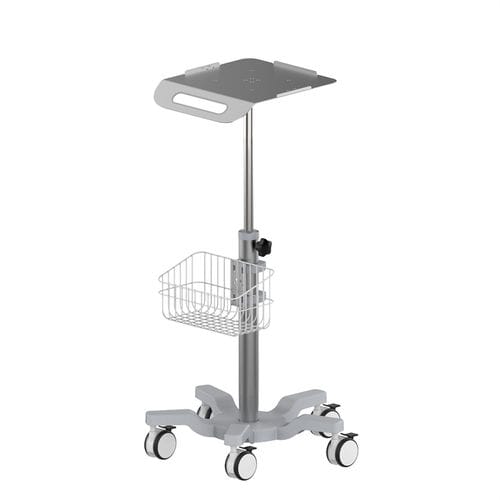 带心电图推车 - RS010C-100 - Coriton Instrument Co., Ltd. - 医用 / 不锈钢 / 带篮子