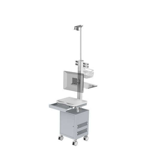 床边护理电脑推车 - TR700-300-10 - Coriton Instrument Co., Ltd. - 安全 / 模块化