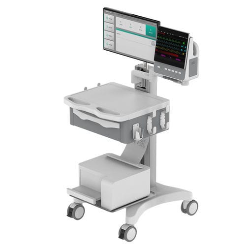 抽屉式电脑推车 - KRT-P-2811 - Coriton Instrument Co., Ltd. - 可调高度 / 安全 / 模块化