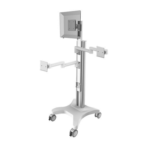床边护理电脑推车 - TR800-200-XX - Coriton Instrument Co., Ltd. - 可调高度 / 安全 / 模块化