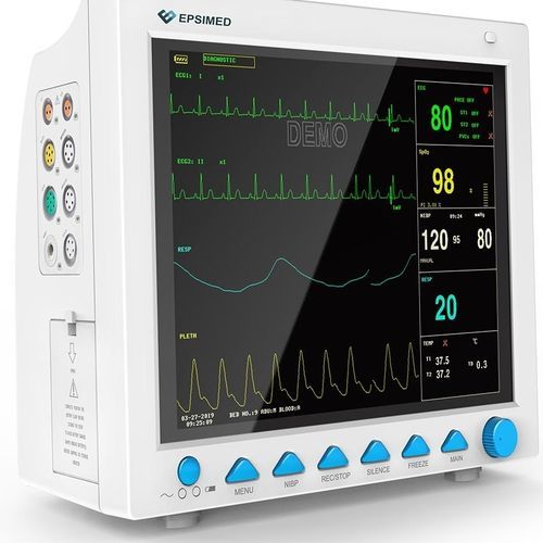 便携式病人监护仪 - MN-120 - EPSIMED - 紧凑型 / ECG / RESP