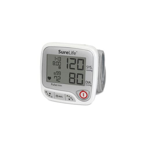 自动电子血压计 - SureLife® Premium - MHC Medical Products - 腕部 / 集成袖套式