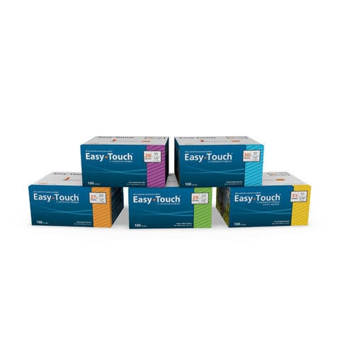 胰岛素注射器 - EasyTouch U-100 - MHC Medical Products - 一次性