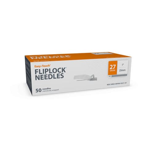 安全针头 - EasyTouch® FlipLock™ - MHC Medical Products - 18G / 23G / 25G