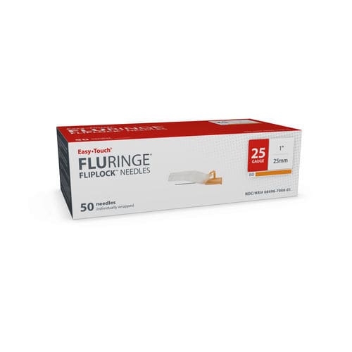安全针头 - EasyTouch® Fluringe® FlipLock™ - MHC Medical Products - 25G