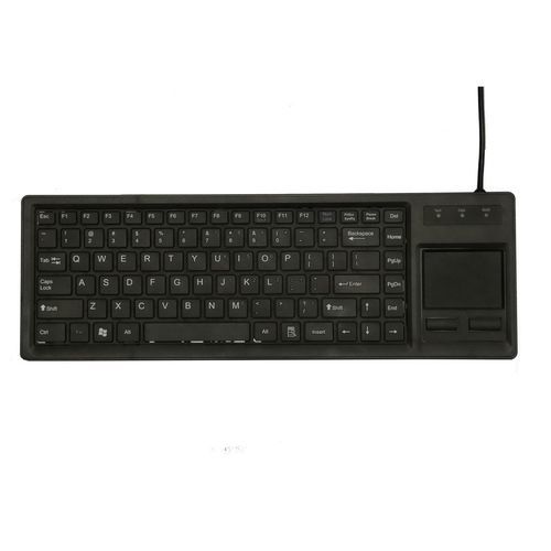 带触摸板医用键盘 - P-40TP - PAC Technology - 硅胶 / USB