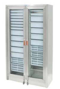器械柜 - TK-ICBO series - TENKO MEDICAL SYSTEM CORP - 用于消毒篮 / 不锈钢