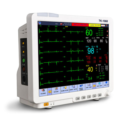 重症监护仪 - Tk-1060 - TENKO MEDICAL SYSTEM CORP - 紧凑型 / ECG / PNI