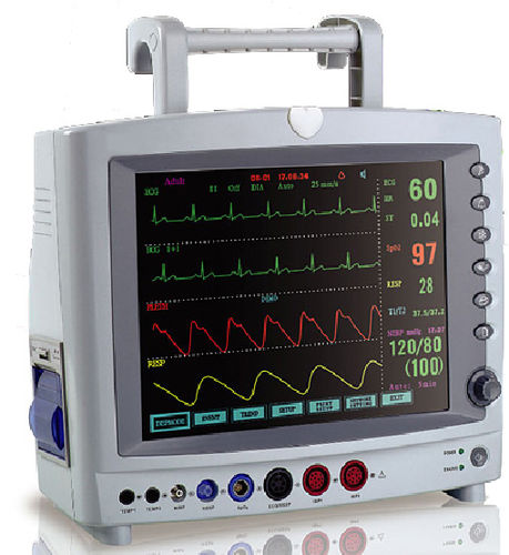 便携式病人监护仪 - TK-9400 - TENKO MEDICAL SYSTEM CORP - 紧凑型 / ECG / RESP