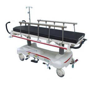 急救担架车 - TK-T204B - TENKO MEDICAL SYSTEM CORP - 运输 / 液压 / 单分区