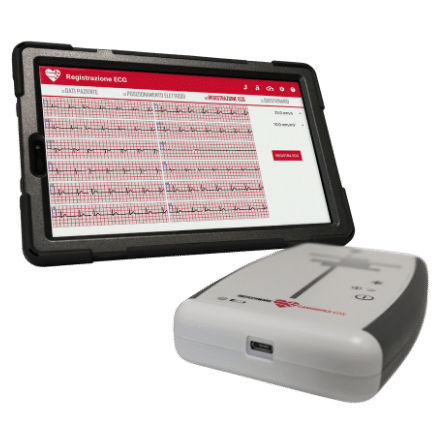 静息心电图仪 - CardioPad Lite  - Biotechware - 12通道 / 平板电脑 / 带触摸屏