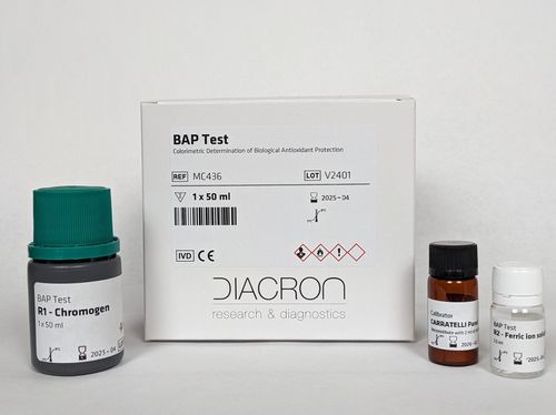 氧化应激快速诊断套装 - BAP - Diacron International S.r.l. - 清蛋白 / 维生素C / 胆红素