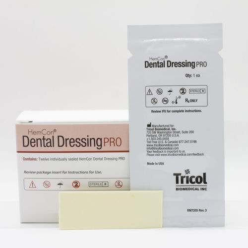 无菌伤口敷布 - Dental  - Tricol Biomedical - 抗菌