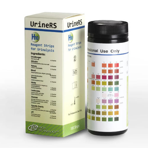 尿液分析试剂带 - UrineRS H13 - HTI Medical Inc. - 葡萄糖 / 白细胞尿 / 微白蛋白尿