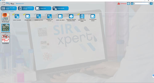微生物软件 - SIRxpert™ - i2a (intelligence artificielle applications) S.A. - 分析 / 管理 / 控制