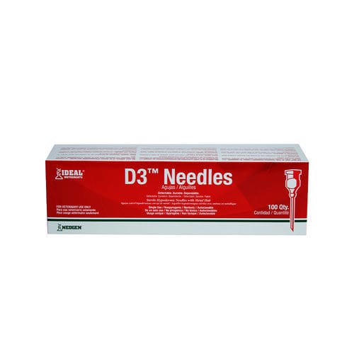 兽用针头 - Ideal® D3™ - Neogen Corporation Inc. - 安全 / 14G / 1英寸