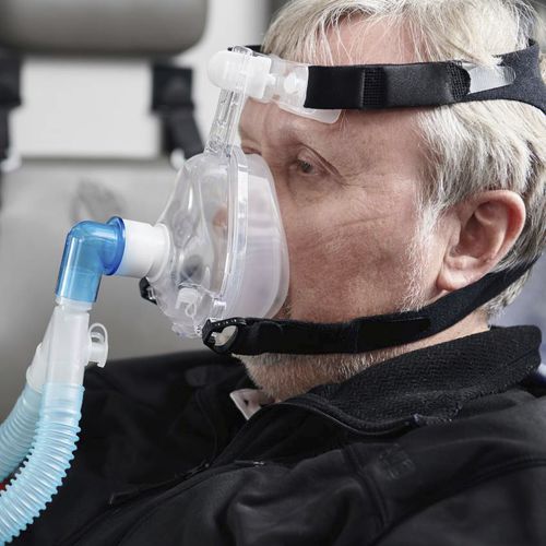 CPAP负压口罩 - ADAPT-2-VENT ™ - Pulmodyne - BIPAP / 透明 / 可调节